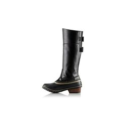 Sorel Slimpack Black Leather Riding Boots size 10