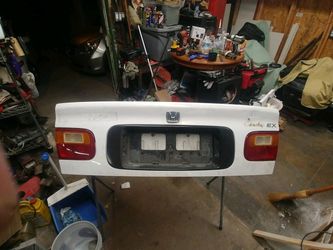 92-95 Honda Civic Coupe Trunk Lid (Complete)..