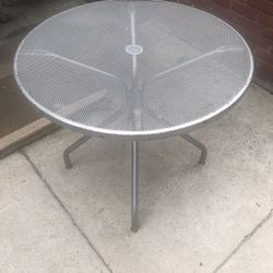 Steel Outdoor Tables