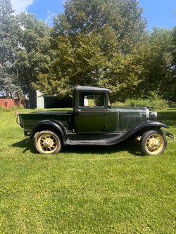 1931 Ford model a closed cab pickup