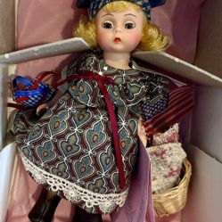 Vintage MADAME ALEXANDER 8" DOLL  ARRIVING IN AMERICA #326 NEW IN BOX