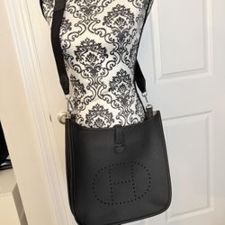 Black H-Logo Crossbody Bag (GM Style)