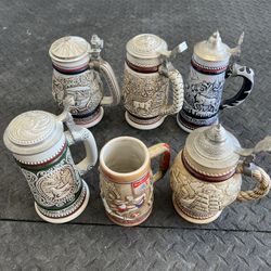Collectors Avon Ceramic Steins/1984 Olympic Stein