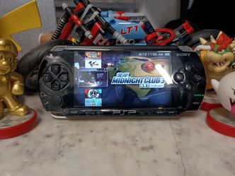 Psp Black 1000 custom 128g