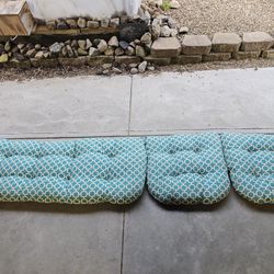 2 Chair & 1 Bench Cushions 