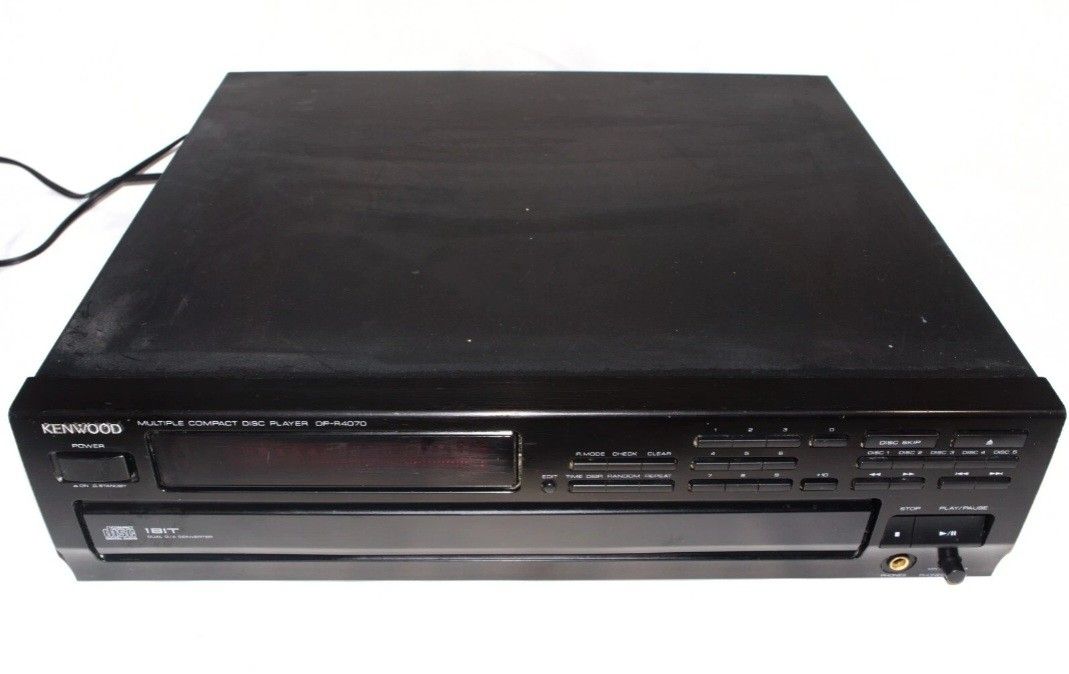 Kenwood DP-R4070 ~ Multiple Compact Disc Player 5-Disc CD WORKING ~ NO REMOTE
