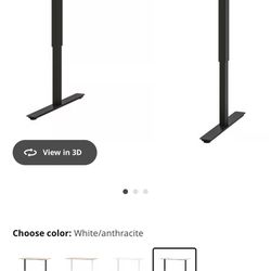 TROTTEN Desk sit/stand, 63x31 1/2 "