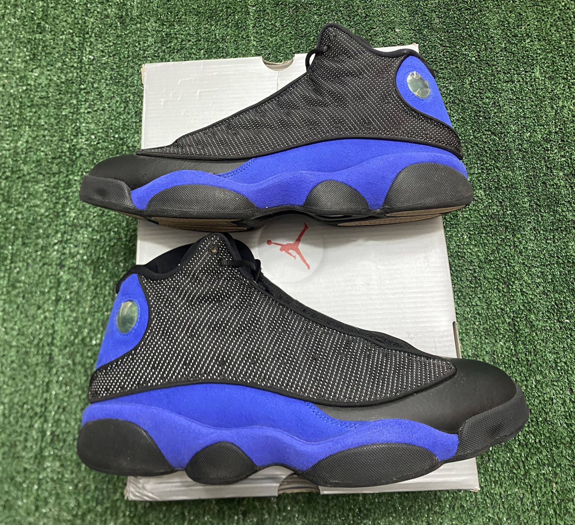 Jordan Black Hyper Royal 13s size 12 VNDS