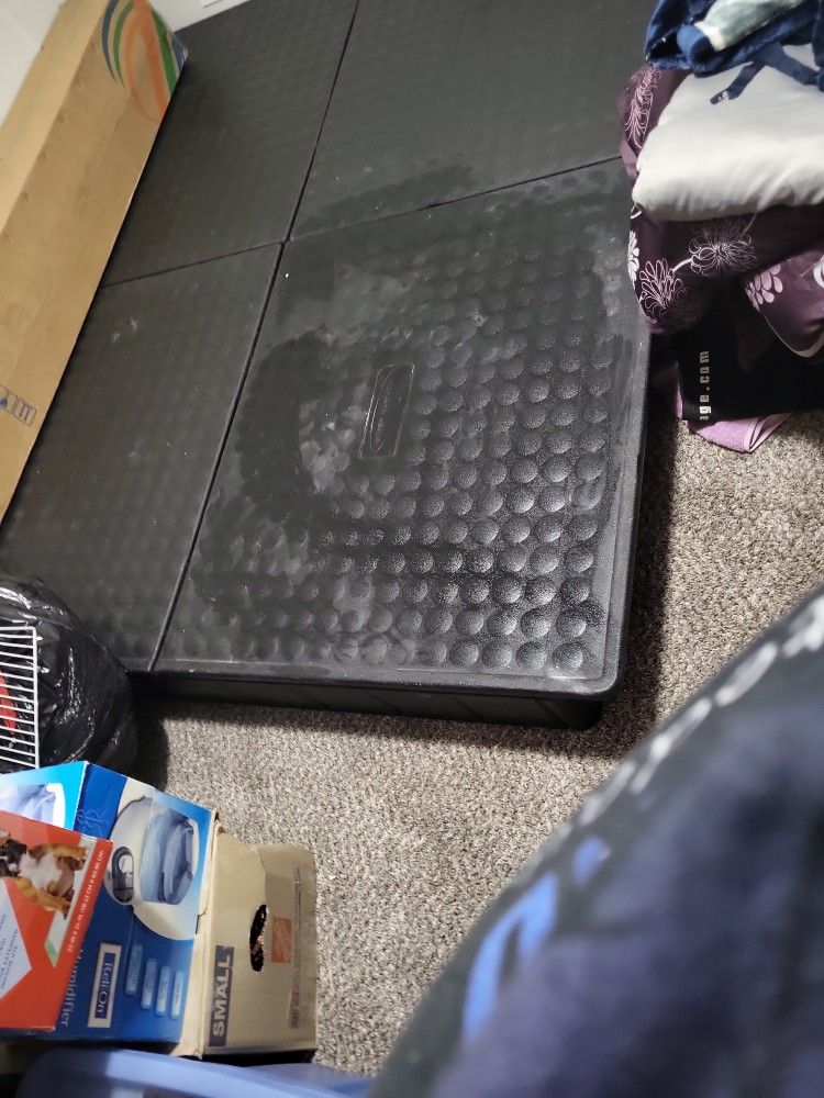 Queen plastic Bedframe. platform