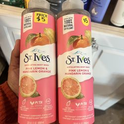 St Ives Pink Lemon & Mandarin Body Wash 