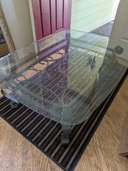 Glass table