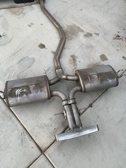 Civic Si Sedan Stock Exhaust