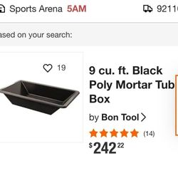 Concrete/ Mortar Mixing Tub