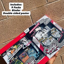 Pokemon Black Bolt & White Flare Poster Binder bundle collection