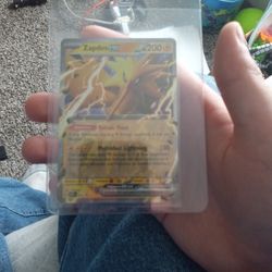 Pokemon Card Zapdos Ex