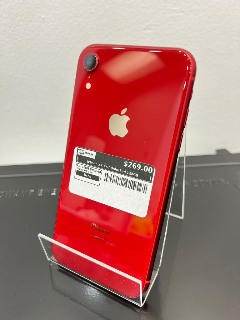 iPhone XR RED 128 GB SIMフリー Apple - iPhone XR RED 128GB SIM