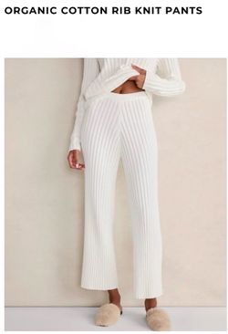 Haven Well Within  100% Organic cotton  knit pants