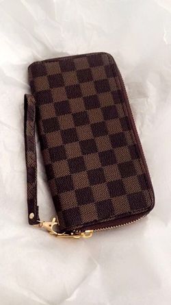 Checkered fashion wallet