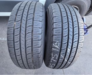2 USED TIRES GEODRIVE 245/75/16