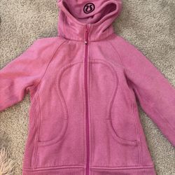 Lululemon Pink Paris Sparkle Scuba