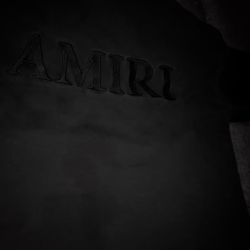 All Black Amiri Hoodie