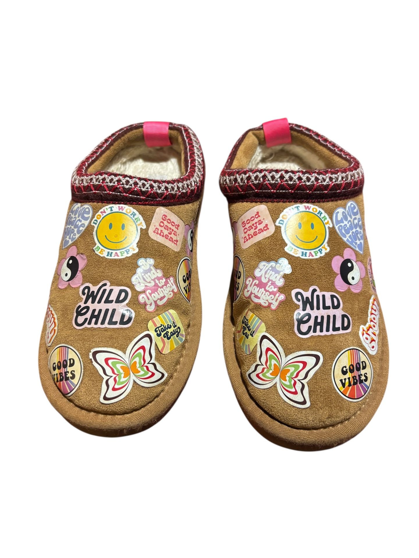 Girls Steve Madden Slippers Size 2y