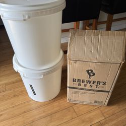 beer brew pot fermenters and chiller