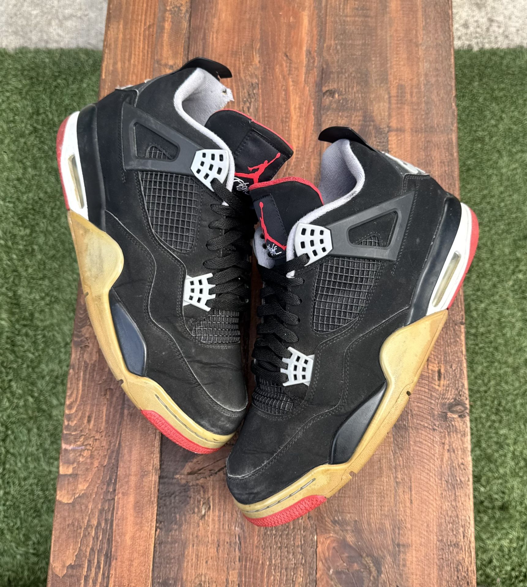 Nike Air Jordan 4 Retro “BRED” Size 12 (308497-060) (2019)