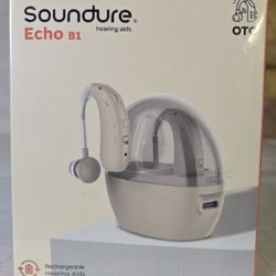 New Soundure Echo B1, B2, & B3 Rechargeable OTC Hearing Aids - One Or All 3