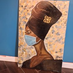 PAINTING/ PANDEMIC  QUEEN