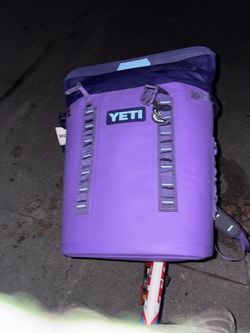 Purple yeti bag