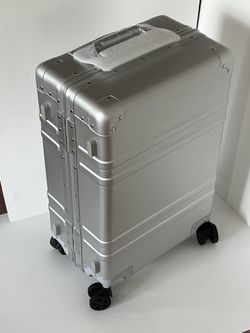 Luggage Aluminum Carry-on Silver or Black Thumbnail