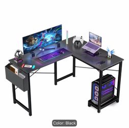 L Shaped Computer Desk Gaming Corner 50 Inch