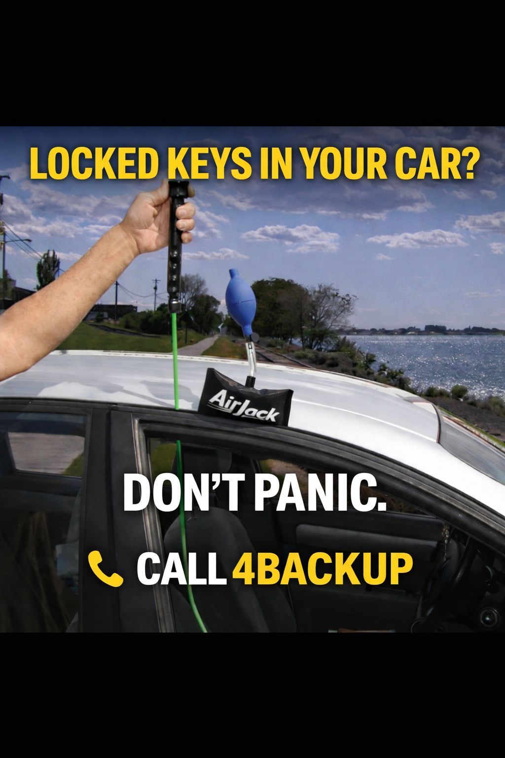 Pop a lock vehicle lock out