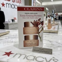 Clarins Cream Set Extra Firming Set Of Two Full Size Creams Day And Night 50 Ml Ea Retail $250