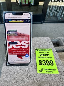 FRESH DEALS STARTING TODAY!!! iPhone 13 Pro Unlocked 256GB (Various Colors)