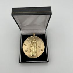 14K Religious Pendant 