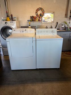 Kenmore washer and electric dryer in very good working https://offerup.co/faYXKzQFnY?$deeplink_path=/redirect/ is available. 30 day warranty. ablo es