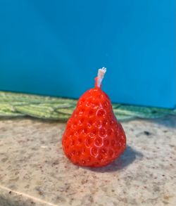 Strawberry Shaped Novelty Candle