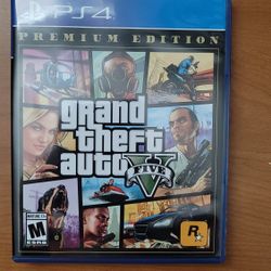 Grand Theft Auto V Premium Edition PS4 Like New 