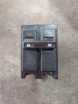 Cutler-Hammer BR250 Double Pole 50A Circuit Breaker