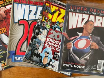 WIZARD MAGAZINE VINTAGE SET
