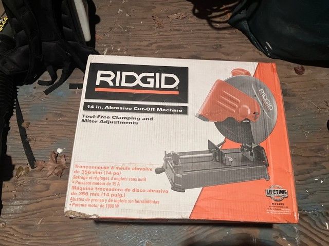 Ridgid 14 Inch Abrasive Saw