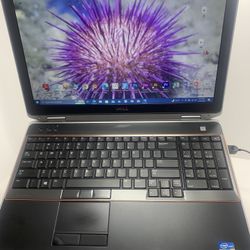 i3 ..i3..DELL LATITUDE  model E-6520….128-SSD  GBcapacity …6.00 GB -RAM .  FASTER  and  READY FOR CLASSES  ON LINE OR
