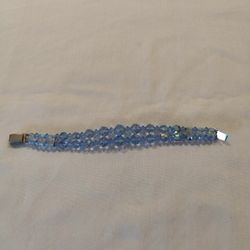 Blue Crystal Bracelet Very Nice