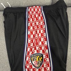 Mitchell & Ness Baltimore Ravens Shorts