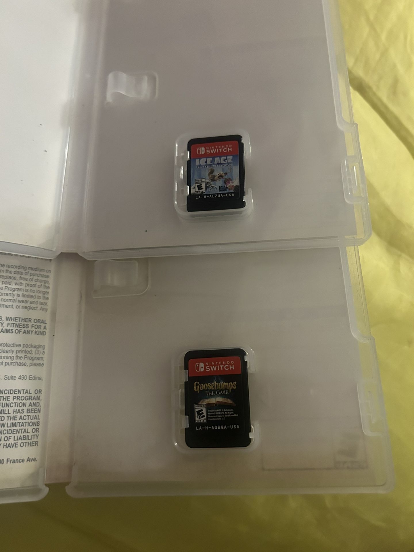 Nintendo Switch Games