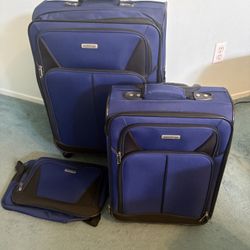 2 American Tourister 3 Piece Luggage Sets 