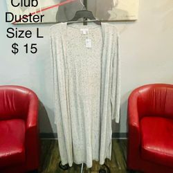 Charter Club Duster Sweater 