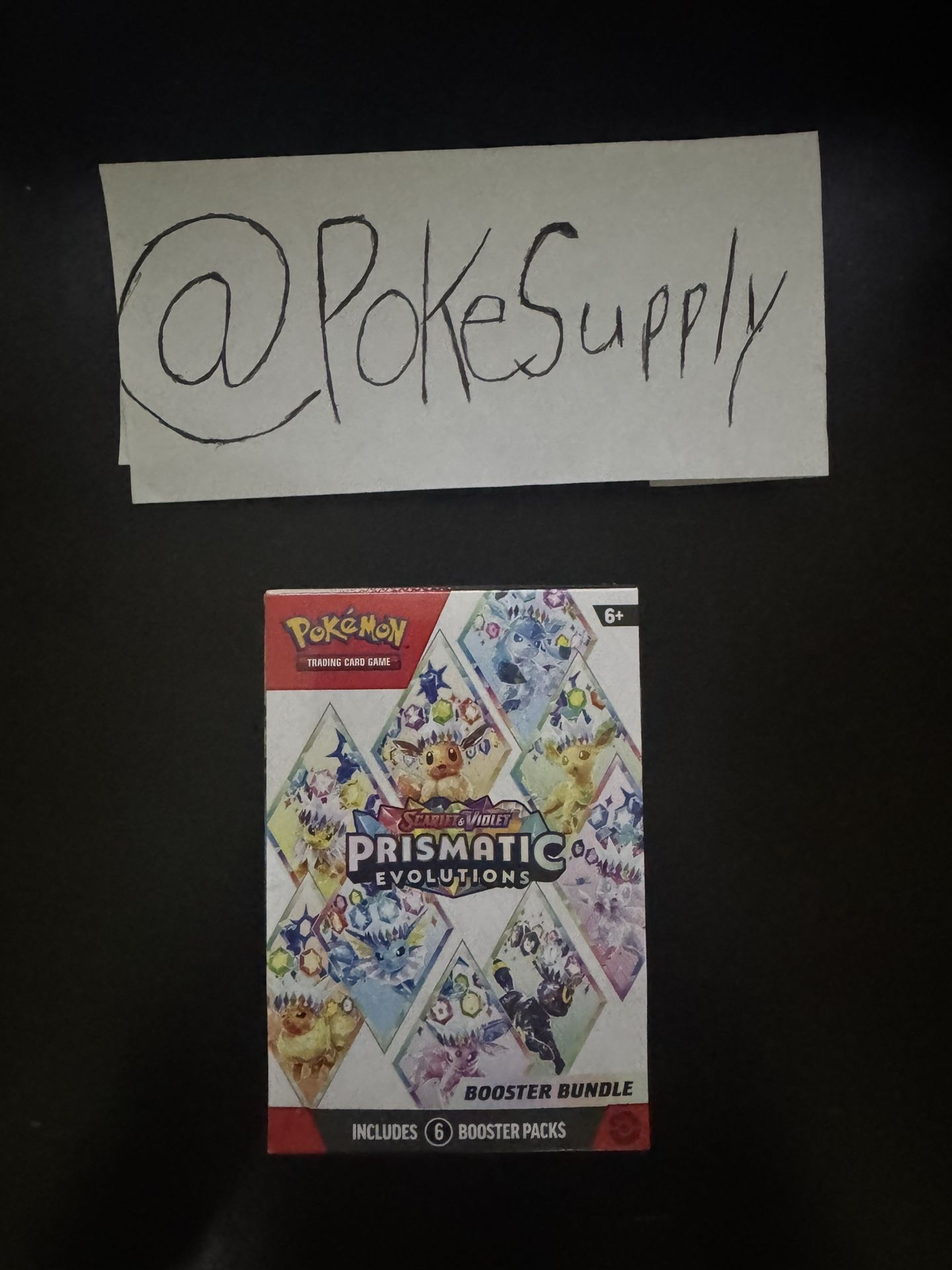 Prismatic Evolutions booster Bundle
